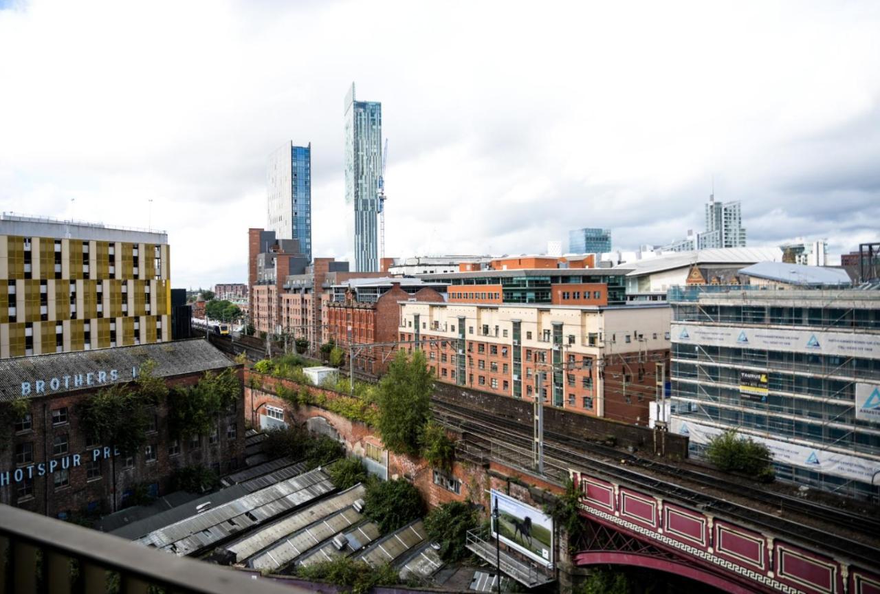 Onpoint Apartments - Spacious 2 Bedroom Apt - City Centre With Balcony Manchester Esterno foto